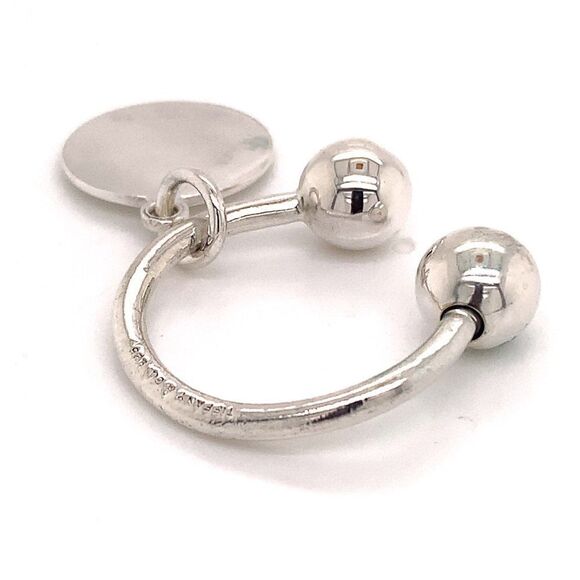Tiffany & Co Estate Sterling Silver Keychain 9.2 Grams TIF151 - Picture 10 of 12